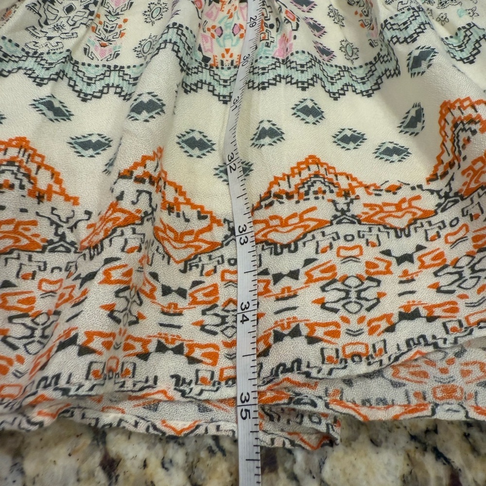 Hiche Boho Southwestern Lace Trim Midi Sheath Dress SZ small - Picture 6 of 10